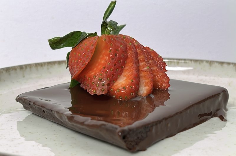 tarta de chocolate saludable